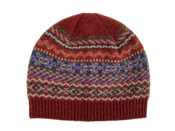 Fairisle Lambswool Beanie Hat – Wool Blanket Online