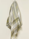 Woodale Pure New Wool Shetland Throw - Olive