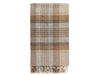 Kintyre Shetland Pure New Wool Throw - Natural