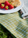 Tweed Waterproof Walker Companion Rug - Birch Green