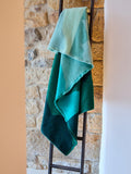 Hills Pure New Wool Throw - Green