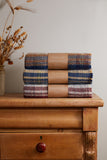 Small Checked Random Recycled Wool Blanket