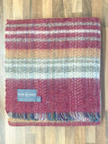 Large Checked Random Recycled Wool Blanket