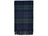 Tartan Pure New Wool Blanket - Black Watch