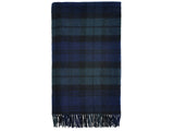 Tartan Pure New Wool Blanket - Black Watch