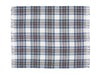 Tartan Pure New Wool Blanket - Muted Blue Stewart