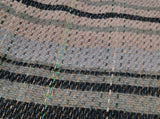 Large Checked Random Recycled Wool Blanket
