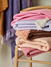 Sweet Shop Herringbone Pure New Wool Throws