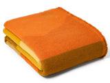 Hills Pure New Wool Throw - Orange