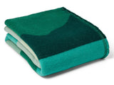 Hills Pure New Wool Throw - Green