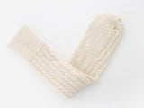 Alpaca Bed Socks - Cream White