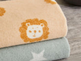 Merino Baby Blanket Lion