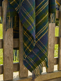 Tartan Pure New Wool Blanket - Forest