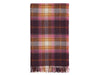 Winterton Merino Lambswool Throw - Burgundy