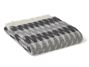 Snowdonia Pure New Wool Throw - Dove