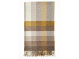 Woodale Pure New Wool Shetland Throw - Gold