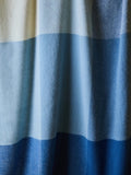 Paddock Check XL Pure New Wool Throw - Blue Jay