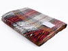 Classic Check Wool Blanket - Red