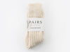 Alpaca Bed Socks - Cream White