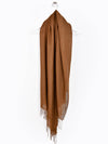 Swish Lightweight Silk & Wool Scarf - Cappuccino