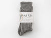 Alpaca Bed Socks - Grey