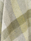 Woodale Pure New Wool Shetland Throw - Olive