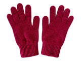 100% Cashmere Gloves - Pink