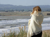 100% British Wool Throw - Clover