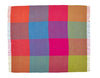 Block Harlequin Merino Lambswool Throw - Bright