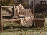 XL Clova Merino Lambswool Throw - Vicuna