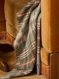 Glencoe Pure New Wool Throw - Sage