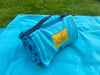 Snout & About - Turquoise Fleece Dog Mat