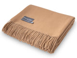 Lambswool Throw - Beige