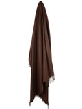 Lambswool Throw - Brown