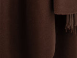 Lambswool Throw - Brown