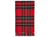 Tartan Pure New Wool Throw - Royal Stewart