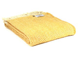 Chevron Recycled Wool Throw - Assorted Colours