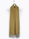 Luxury Reversible Cashmere Scarf - Blue/Green
