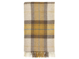 Skye Shetland Pure New Wool Throw - Gold