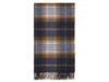 Winterton Merino Lambswool Throw - Navy