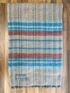 Small Checked Random Recycled Wool Blanket