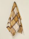 Skye Shetland Pure New Wool Throw - Gold