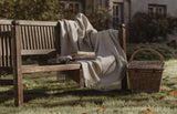 XL Clova Merino Lambswool Throw - Moss