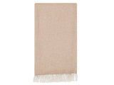 XL Clova Merino Lambswool Throw - Vicuna