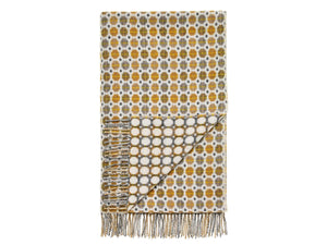 Milan Merino Lambswool Throw - Gold