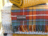 Tartan Pure New Wool Blanket - Antique Buchanan