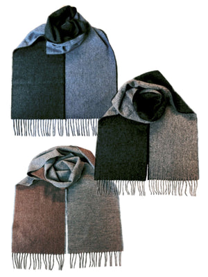Dual Reversible Lambswool Scarves
