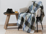 Dunira Merino Lambswool Throw - Topaz
