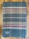 Small Checked Random Recycled Wool Blanket