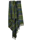 Tartan Pure New Wool Blanket - Forest